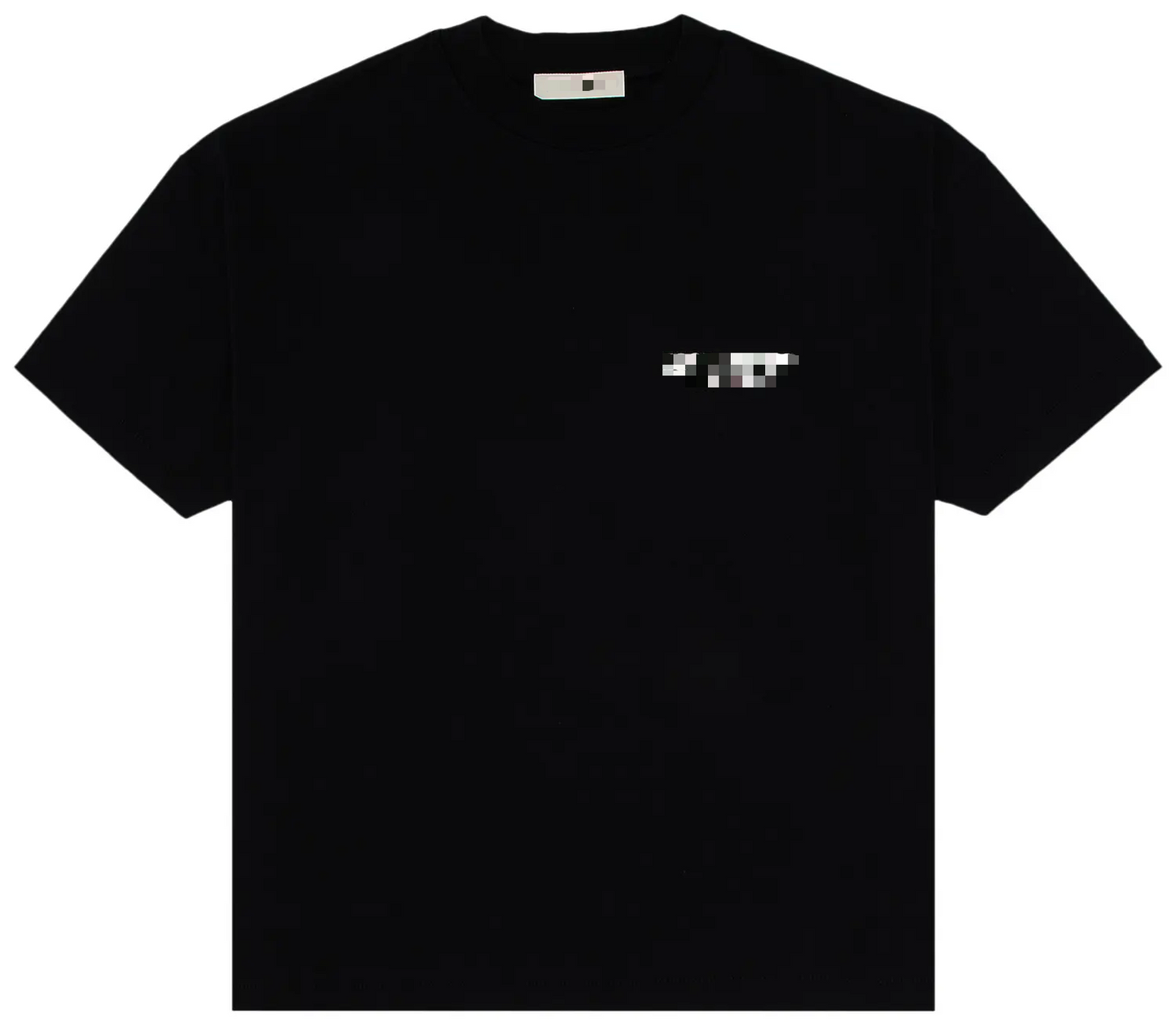 ESSENTIALS CLASSIC FIT T-SHIRT 'JET BLACK' SS25